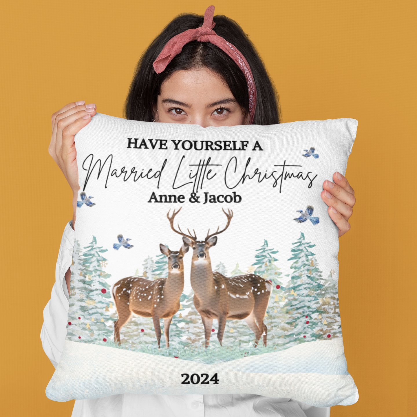 Have Yourself A Married Little Christmas Collection | Christmas Ornament | Christmas Canvas | Christmas Mugs | Christmas Pillow