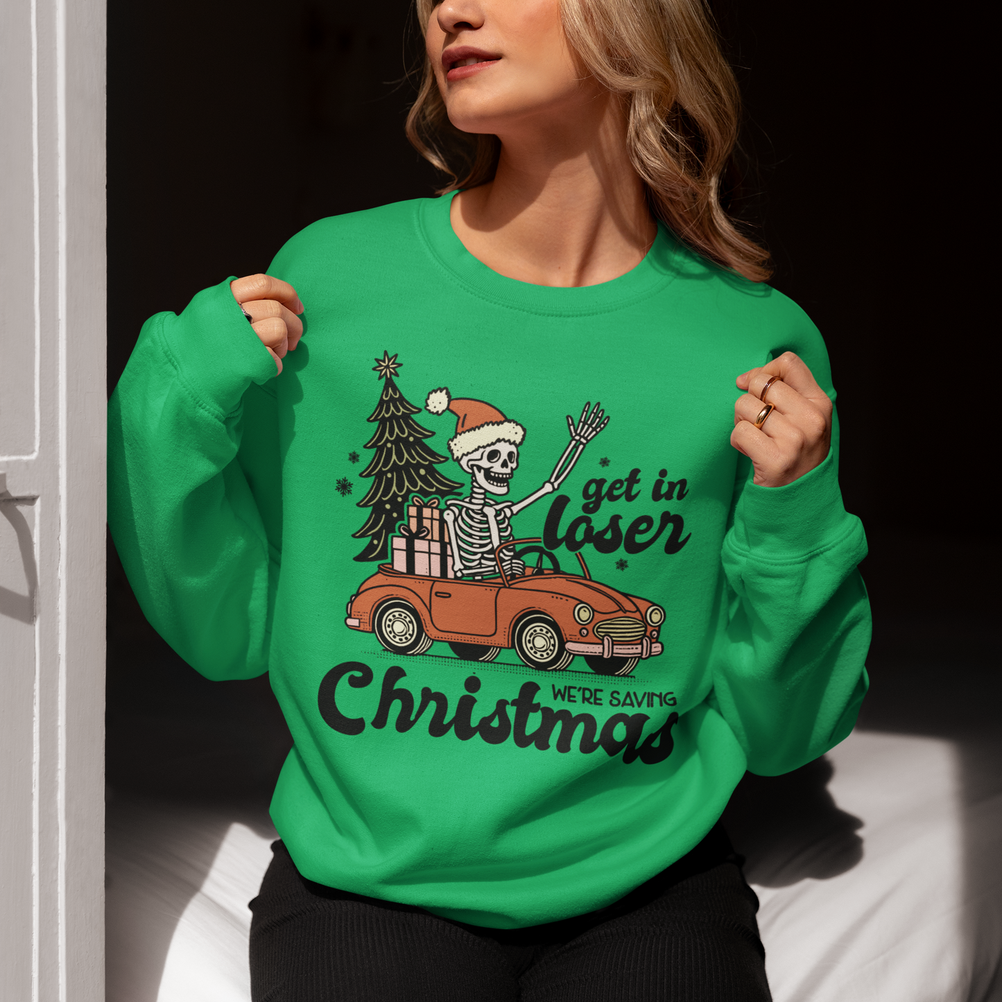Funny Sarcastic Skeleton Christmas T-Shirts – Spooky Holiday Humor!