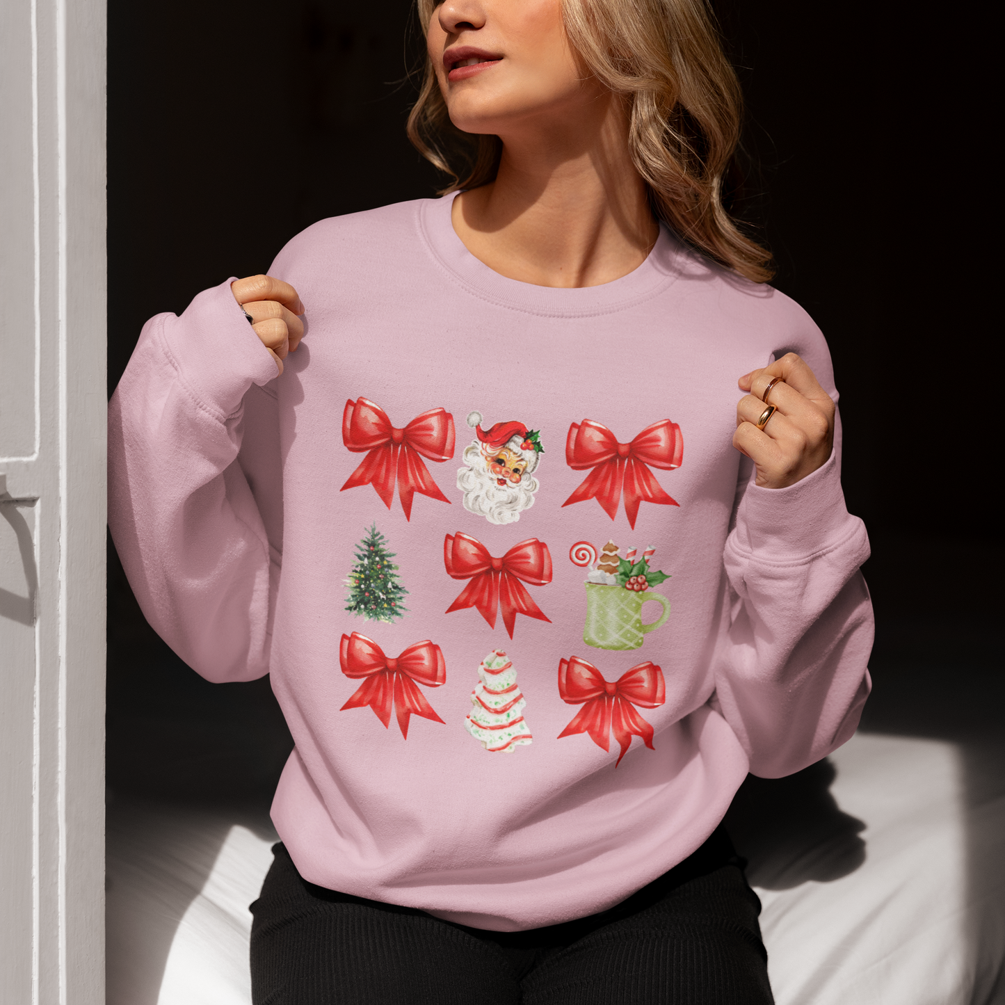 🎀 Coquette Christmas T-Shirt & Sweatshirt 🎀