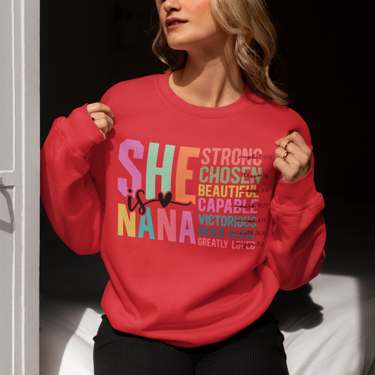 Empowering Sweatshirts for Mom, Mama, Mimi & Abuela – Strong, Beautiful, Capable