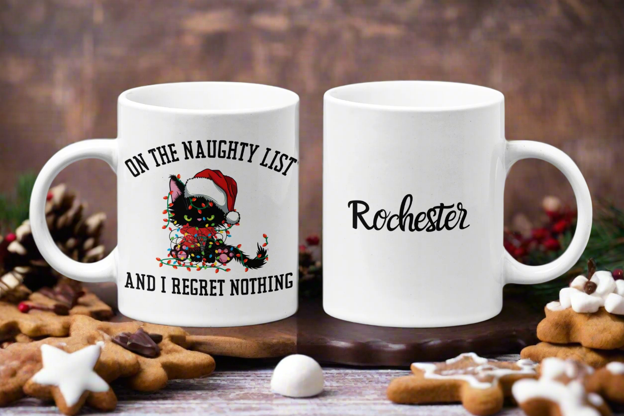 Personalized Christmas List Mug | Gift for Christmas