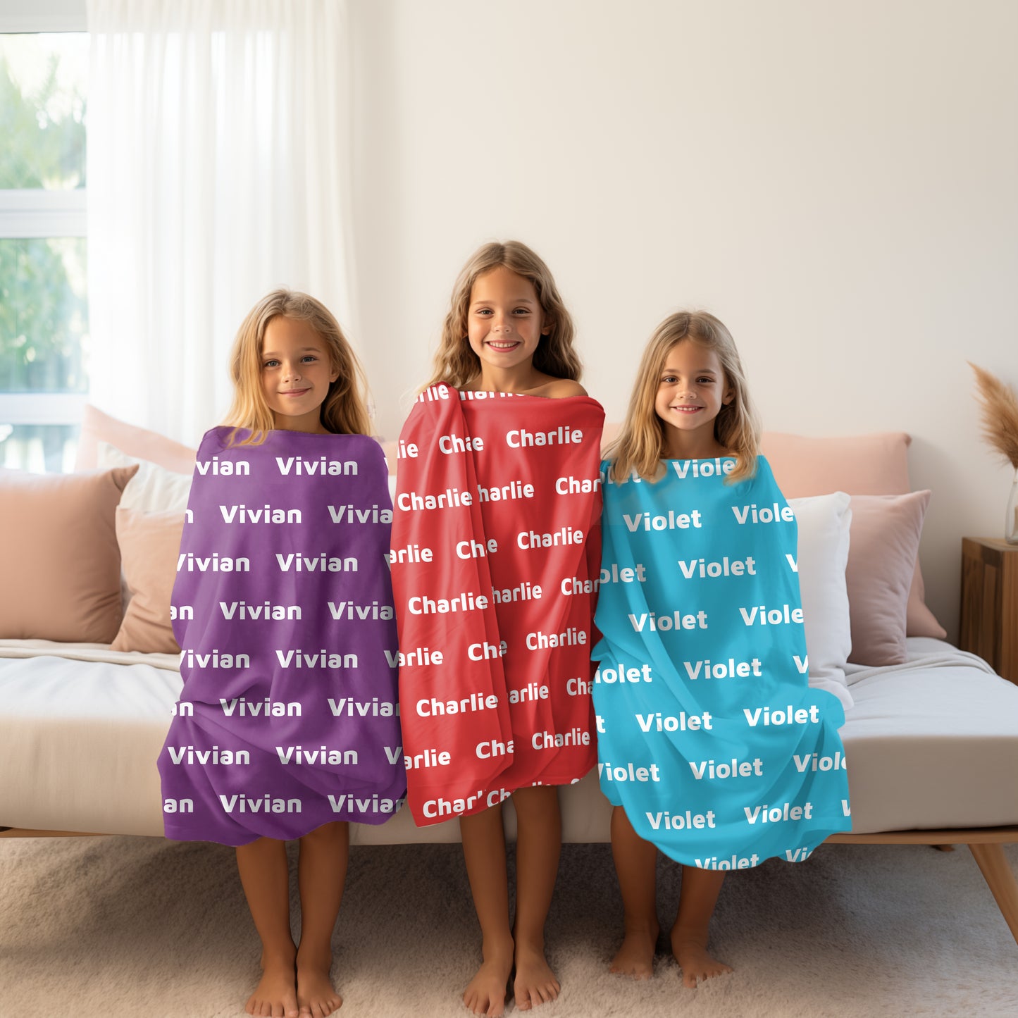 Personalized Super Soft Name Blanket For Family and Friends | Christmas Gift