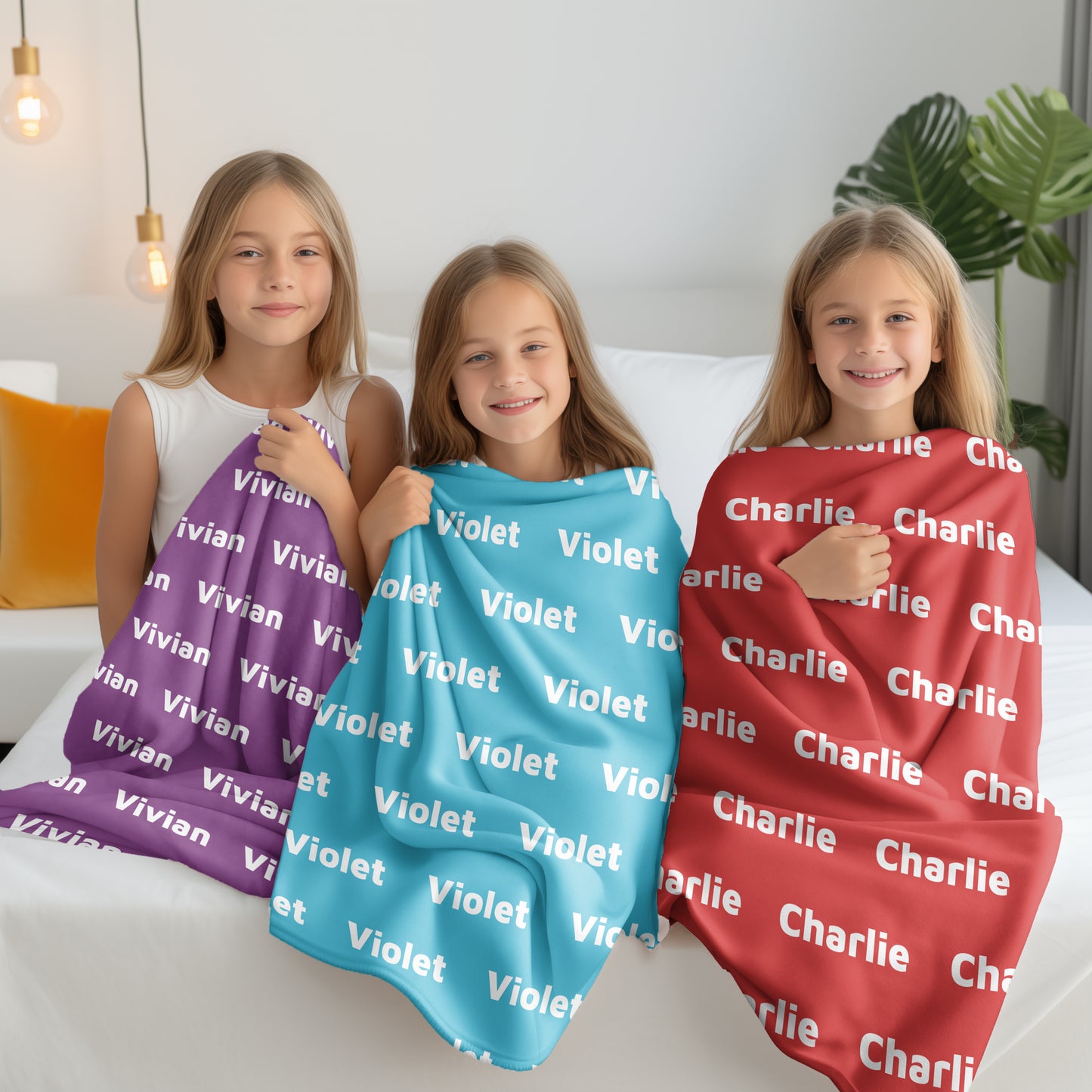 Personalized Super Soft Name Blanket For Family and Friends | Christmas Gift