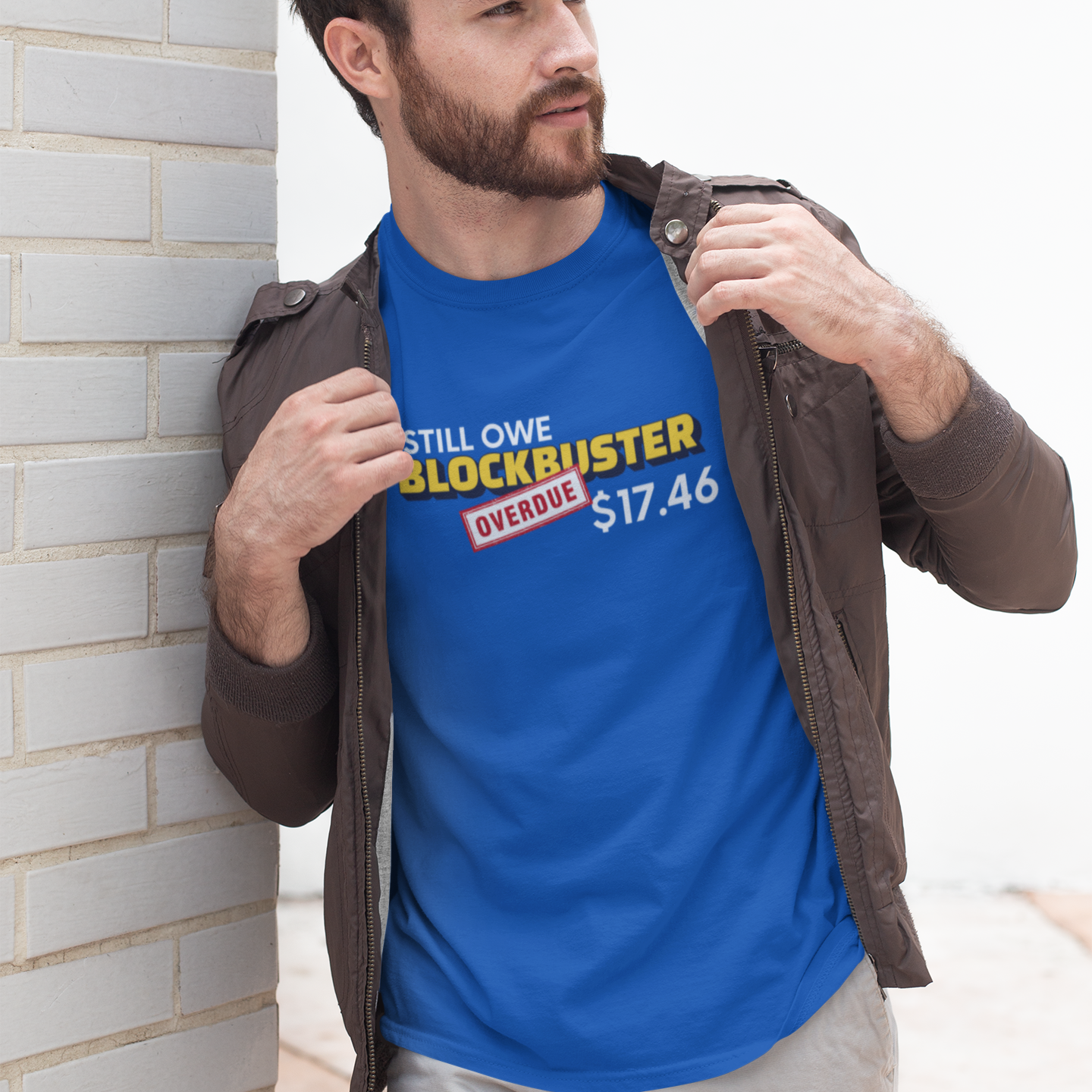Funny Blockbuster T-Shirt – I Still Owe $17.46