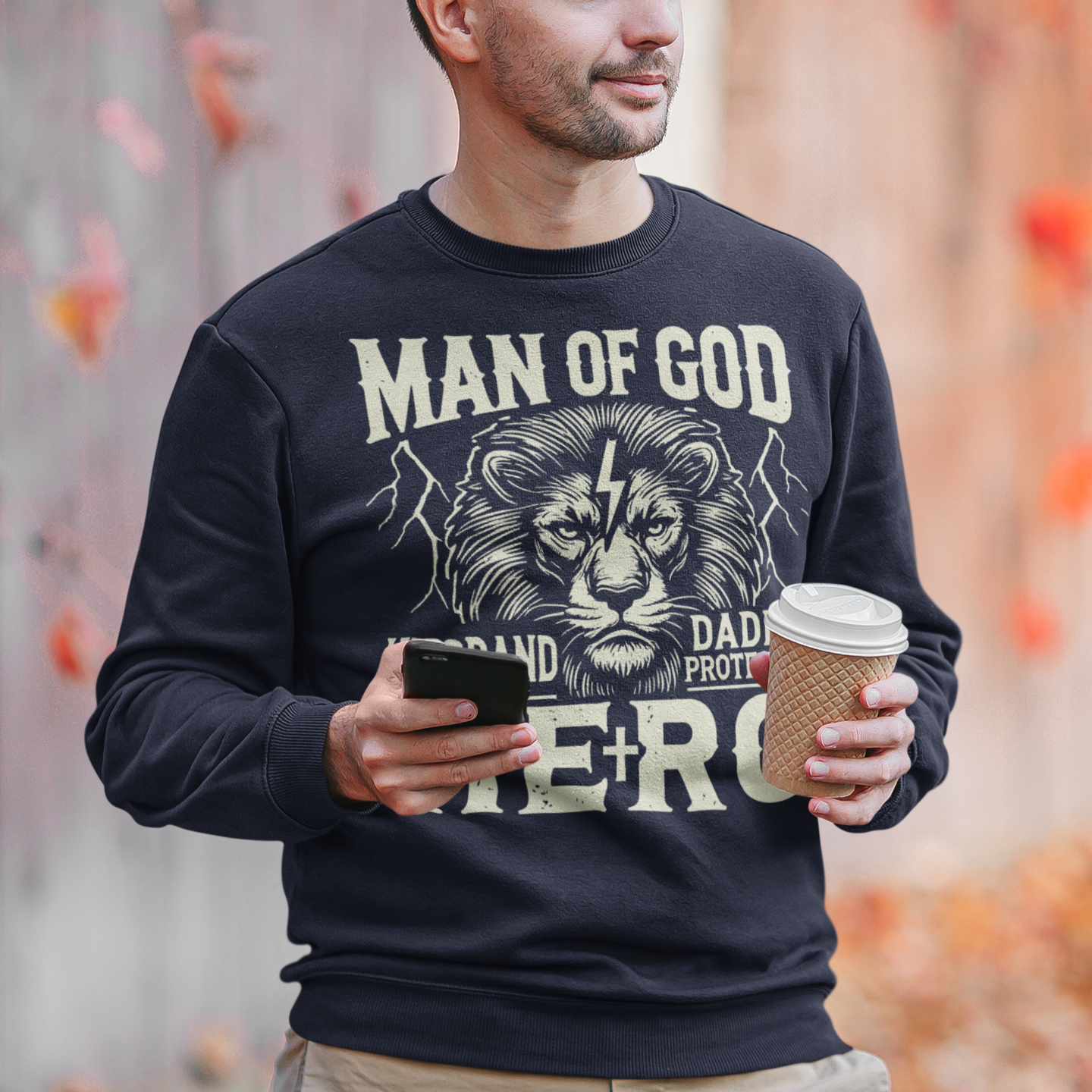 Man Of God Pullover Sweatshirt