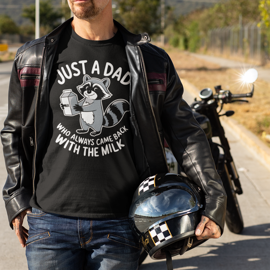 Just a Dad Who Always Come Home With The Milk T-Shirt| Sweatshirt| Hoodie Funny Dad Sweatshirt| Fathers days Gift