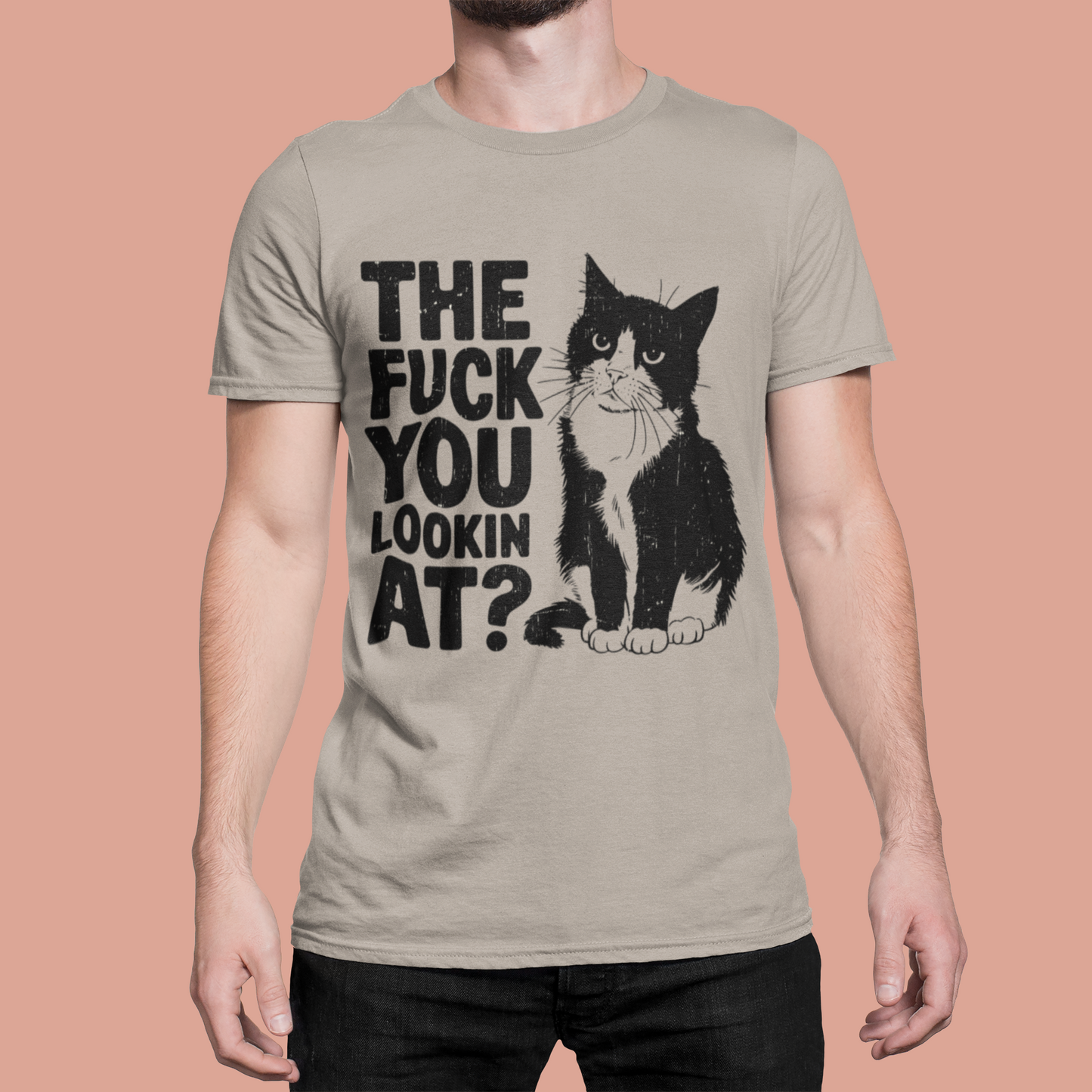 The Fuck You Lookin' At Unisex T-Shirt – Bold Sarcasm, Everyday Comfort