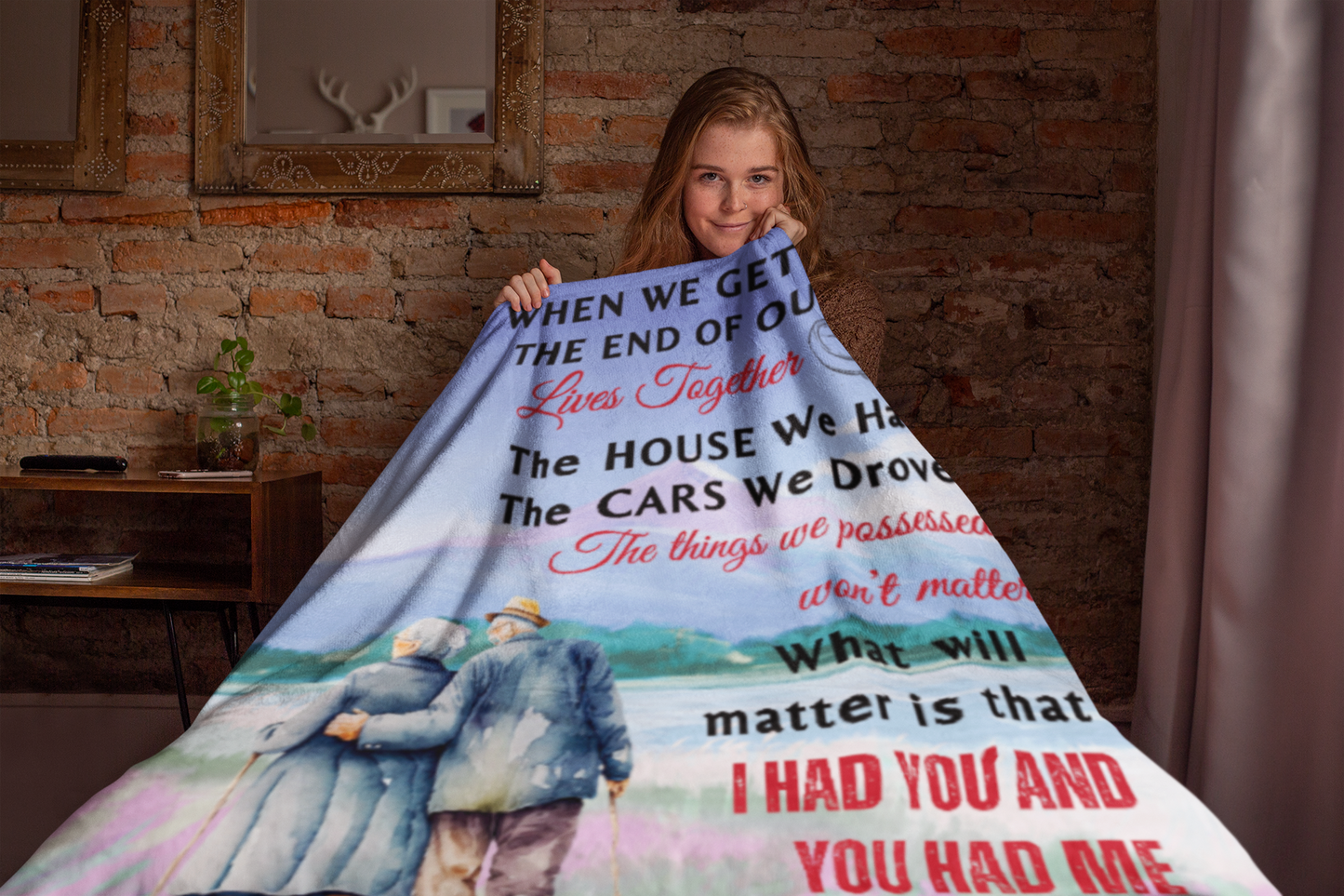 Personalized Together Forever Blanket – A Tribute to Lasting Love