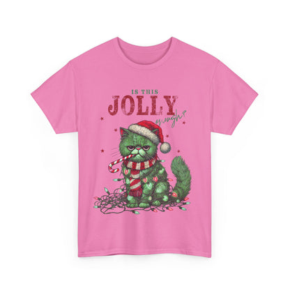 Vintage  Cat Christmas Cat T-Shirt