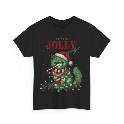 Vintage  Cat Christmas Cat T-Shirt