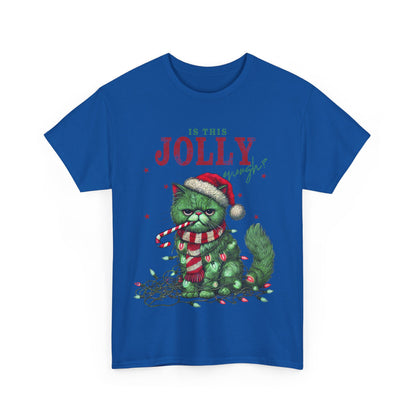 Vintage  Cat Christmas Cat T-Shirt