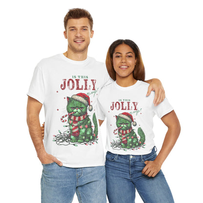 Vintage  Cat Christmas Cat T-Shirt