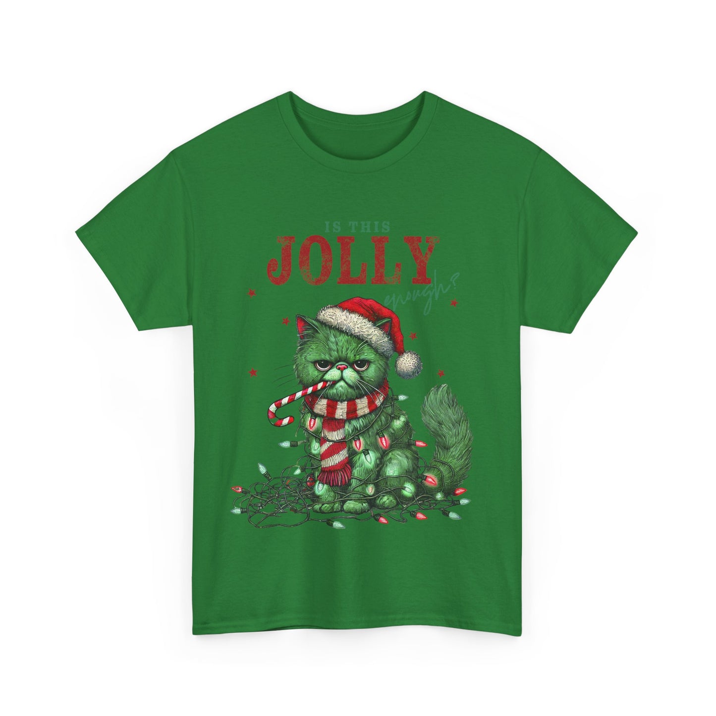 Vintage  Cat Christmas Cat T-Shirt