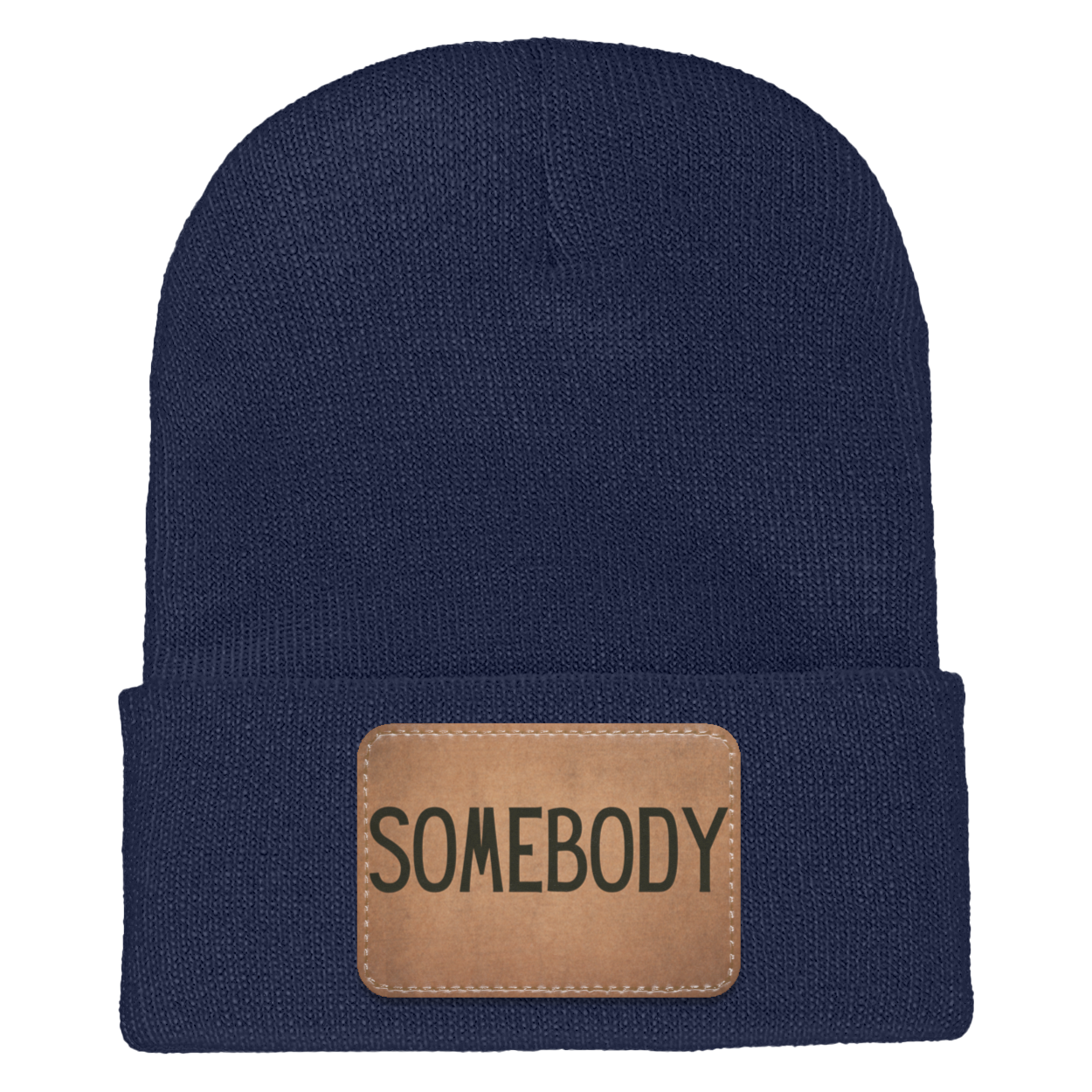 Adult Knit Beanie: 'Somebody’s Problem' and 'Somebody'| His and Hers Couple Beanie
