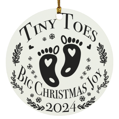 Biggest Christmas Joy Baby Ornament