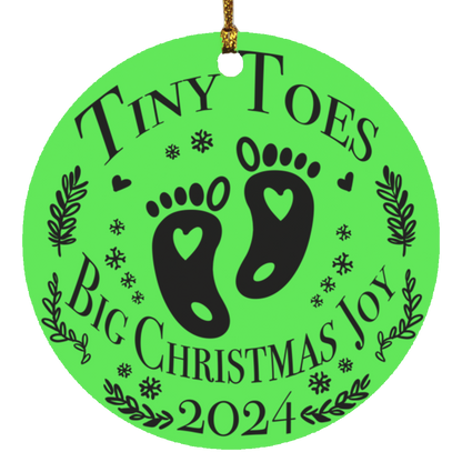 Biggest Christmas Joy Baby Ornament