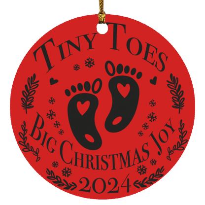 Biggest Christmas Joy Baby Ornament
