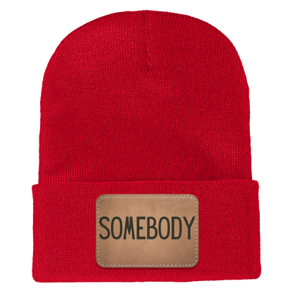 Adult Knit Beanie: 'Somebody’s Problem' and 'Somebody'| His and Hers Couple Beanie