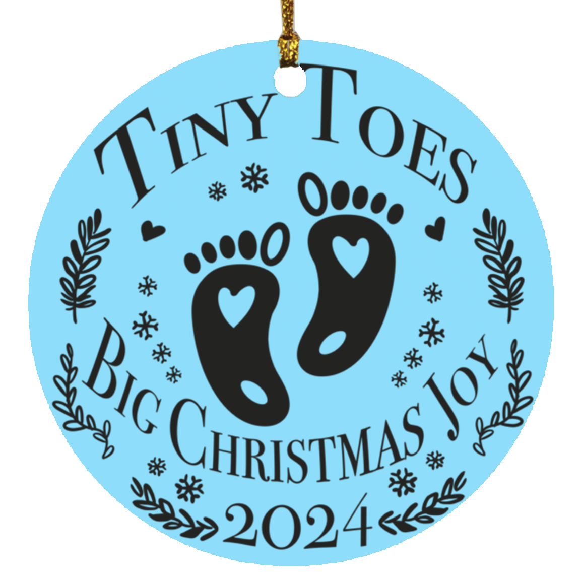 Biggest Christmas Joy Baby Ornament