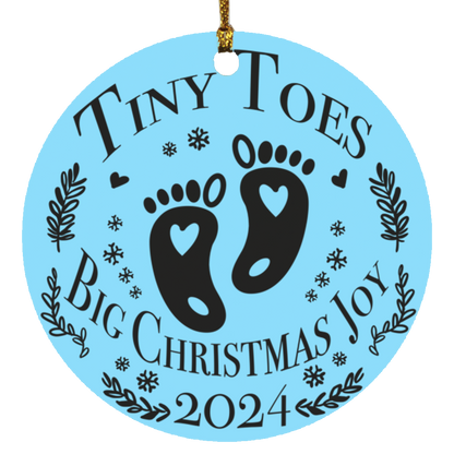 Biggest Christmas Joy Baby Ornament